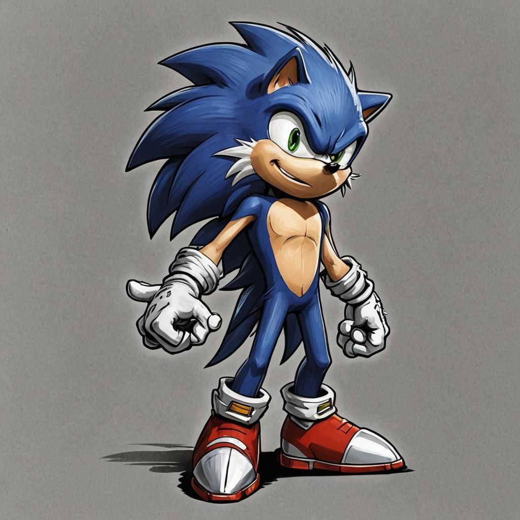 Sonic the Hedgehog in Stop-Motion Animation