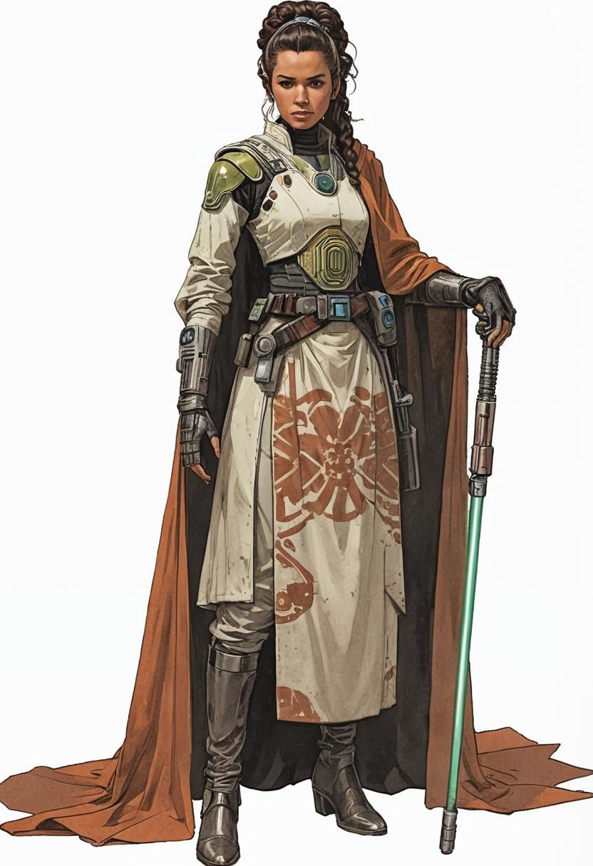 Sci-Fi Female Diplomat from Star Wars