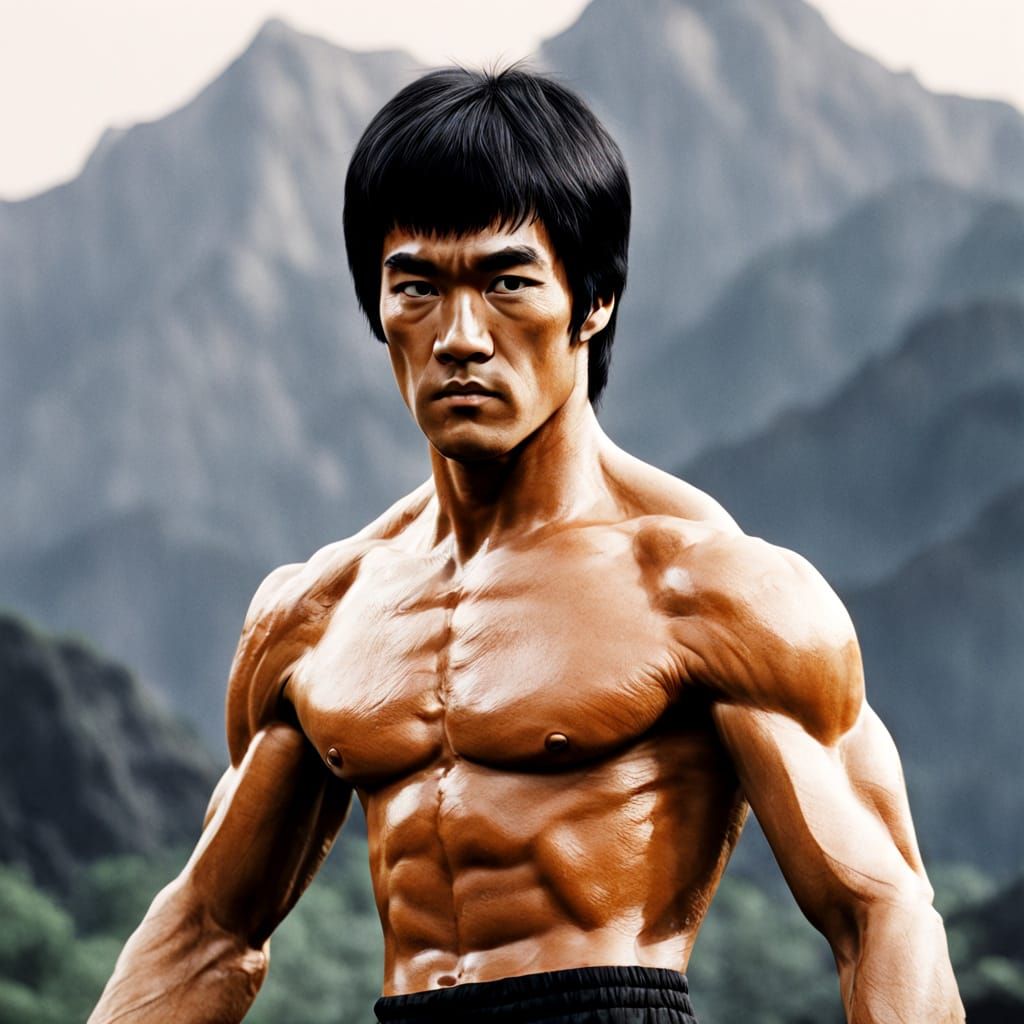 Martial Arts Icon in Motion