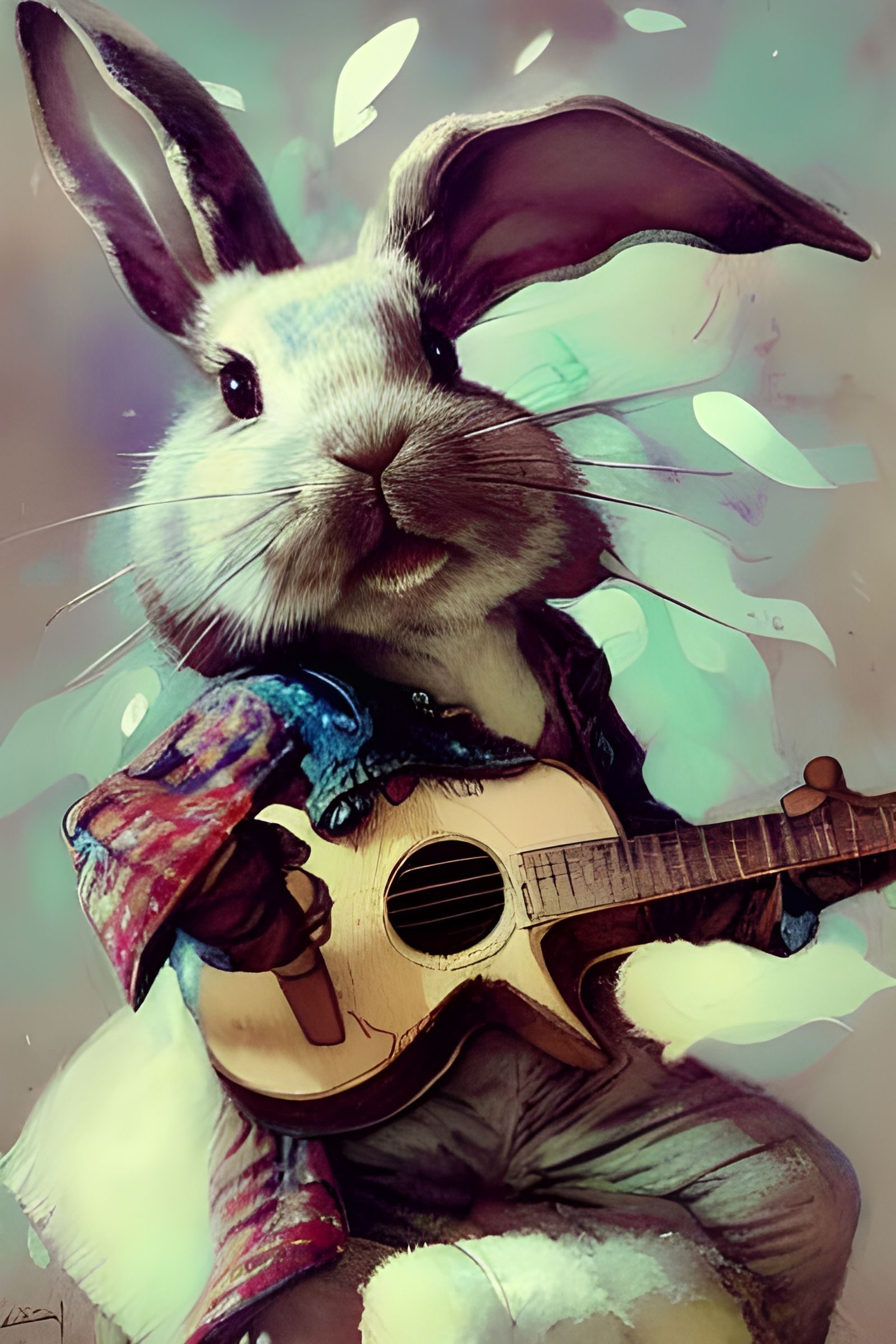 "Pawsome Flufband Bunny Nation" Present : Flowery Fields