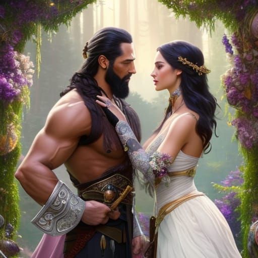 Fantasy Proposal in Art Nouveau Style