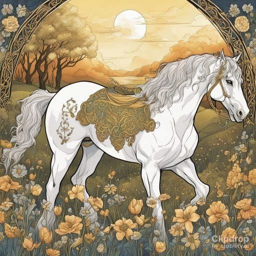 AI Interpretation of Epona