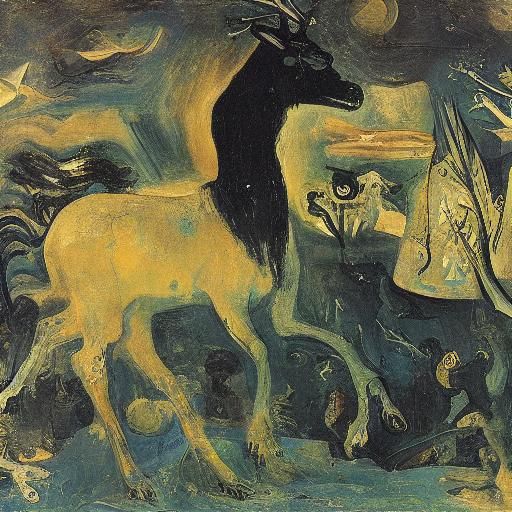 Elk Disappears After Singing a Cosmic Symphony