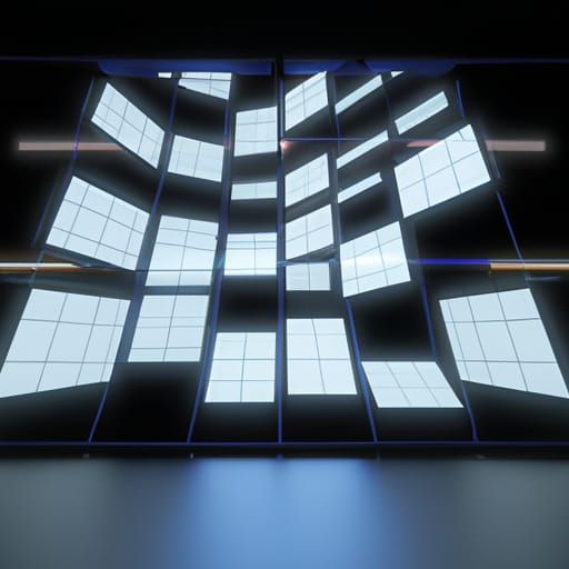 High Tech 3D Screen Display