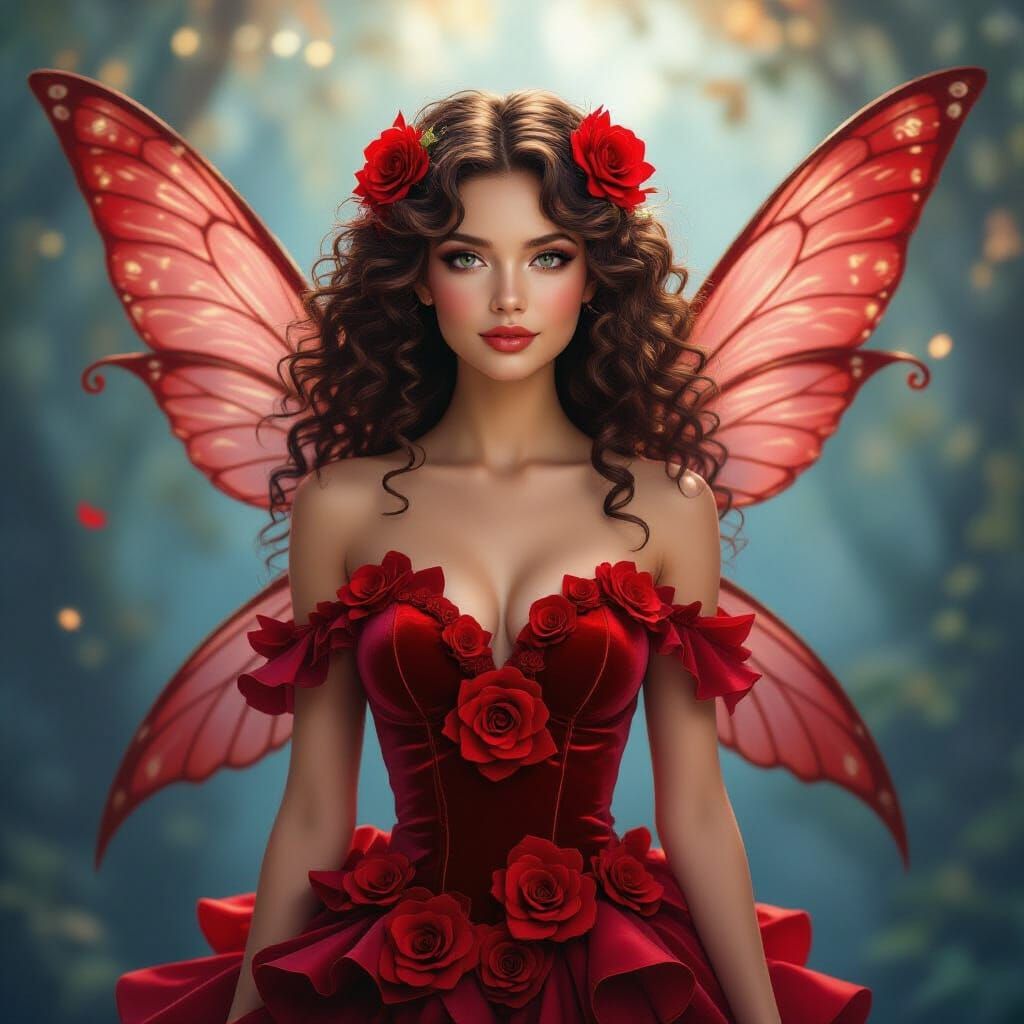 Portrait of the Red Rose Fairy