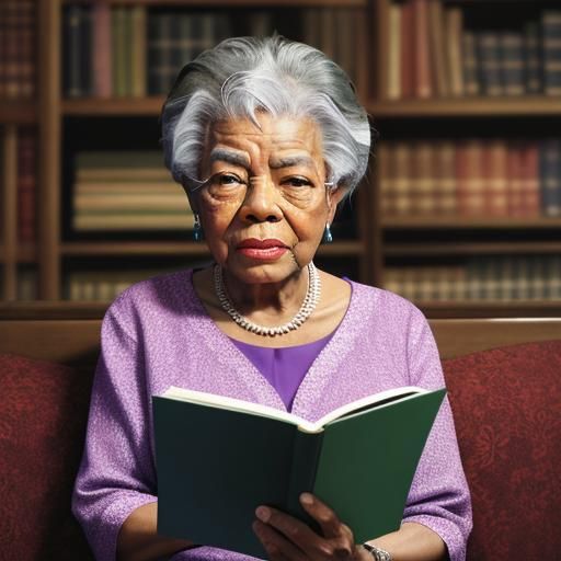 Maya Angelou Book Reading: High Definition Capture