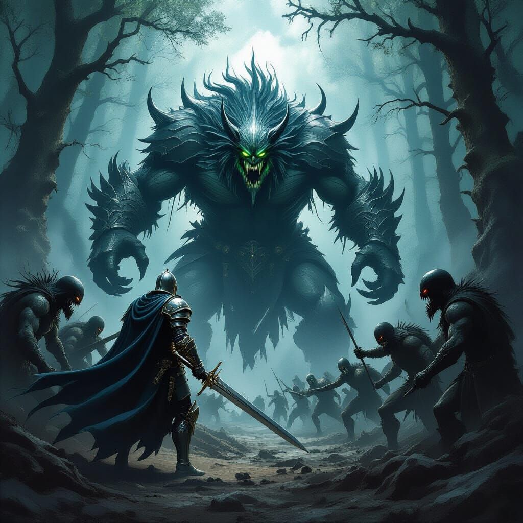 Knight vs Monsters: Epic Fantasy Battle