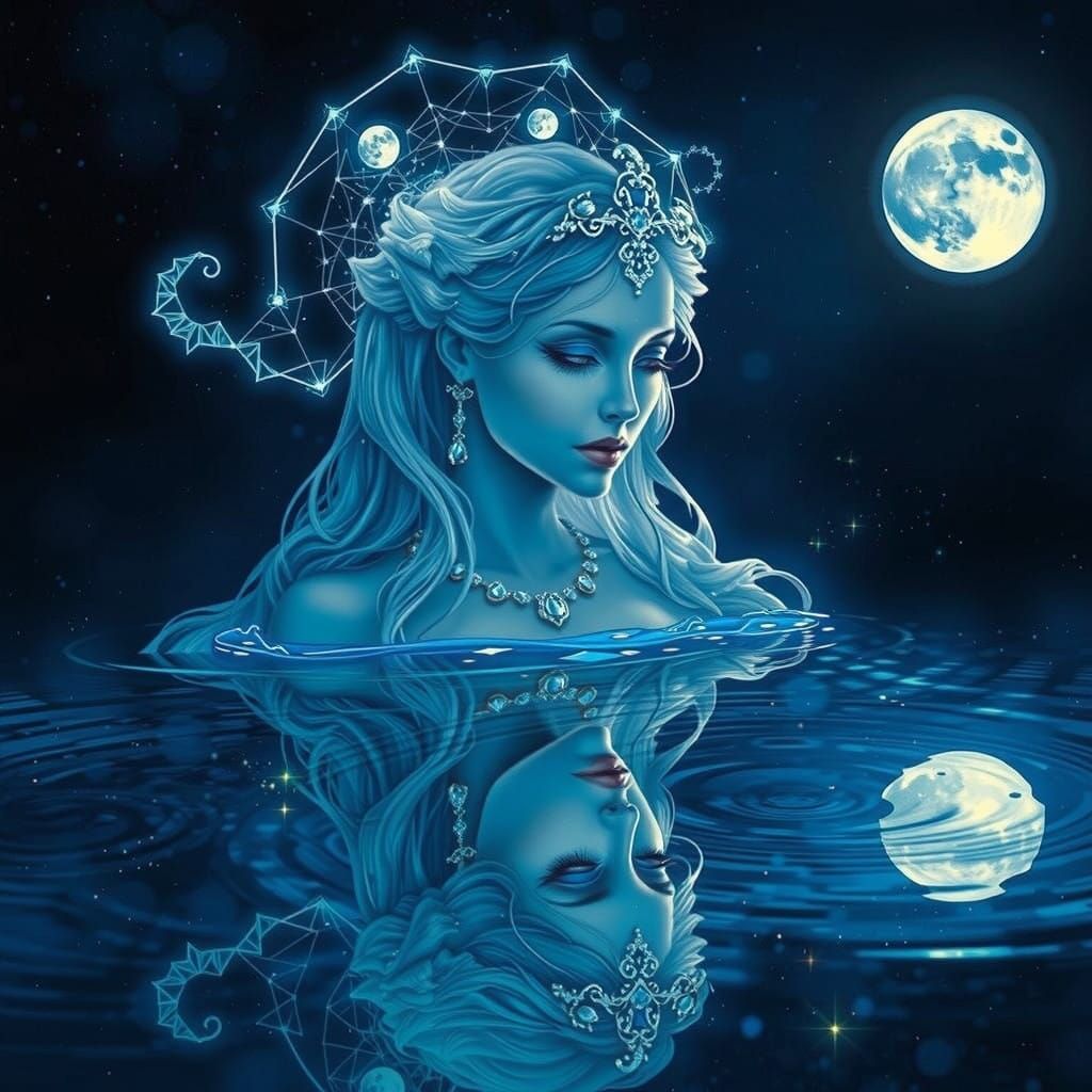 Lunara, Mystic Goddess of Celestial Beauty