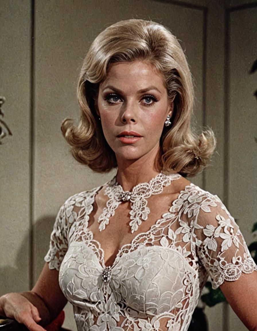 Elizabeth Montgomery in Vamberk Lace Portrait