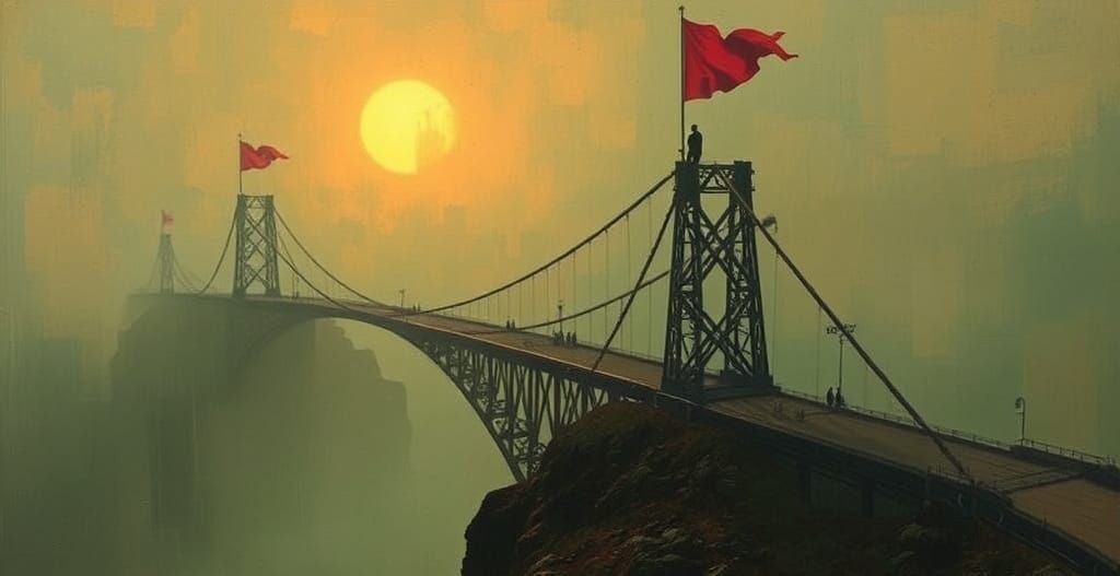 Dreamlike Album Cover in Art Nouveau Style