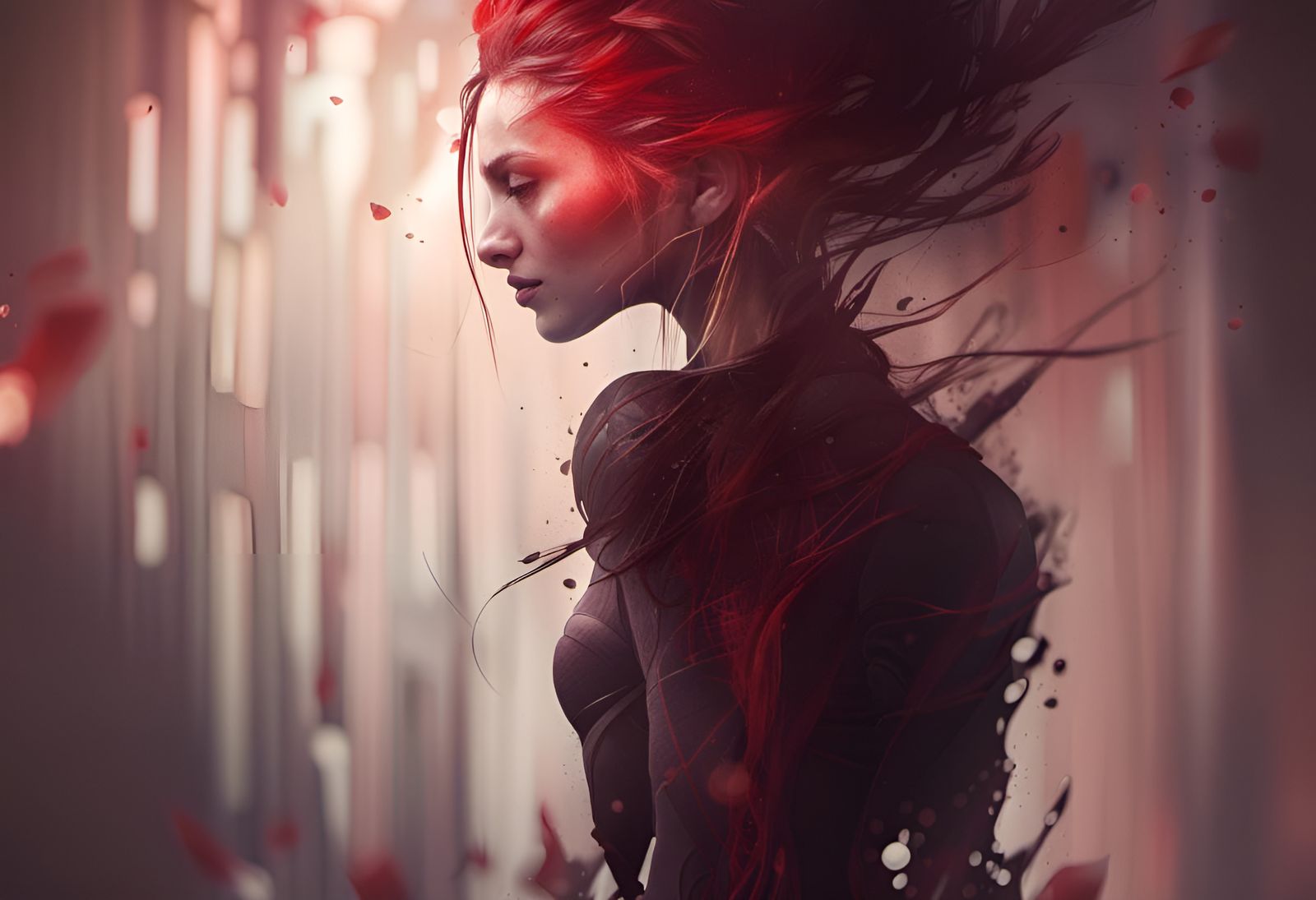 Hyperdetailed Wine Glass in Digital Illustration Style