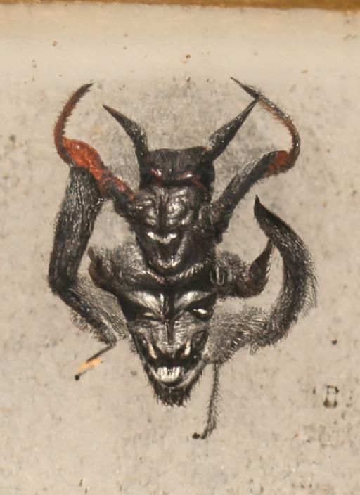 Stylized Devil Illustration