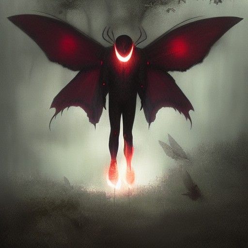 Sinister Mothman Artwork