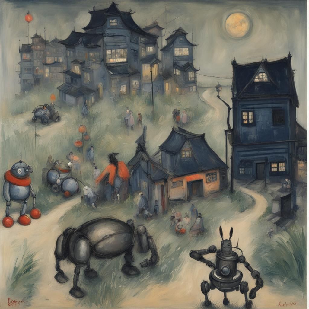 Eeyore's Shanghai Robot Nightmare: Renaissance Meets Modern ...