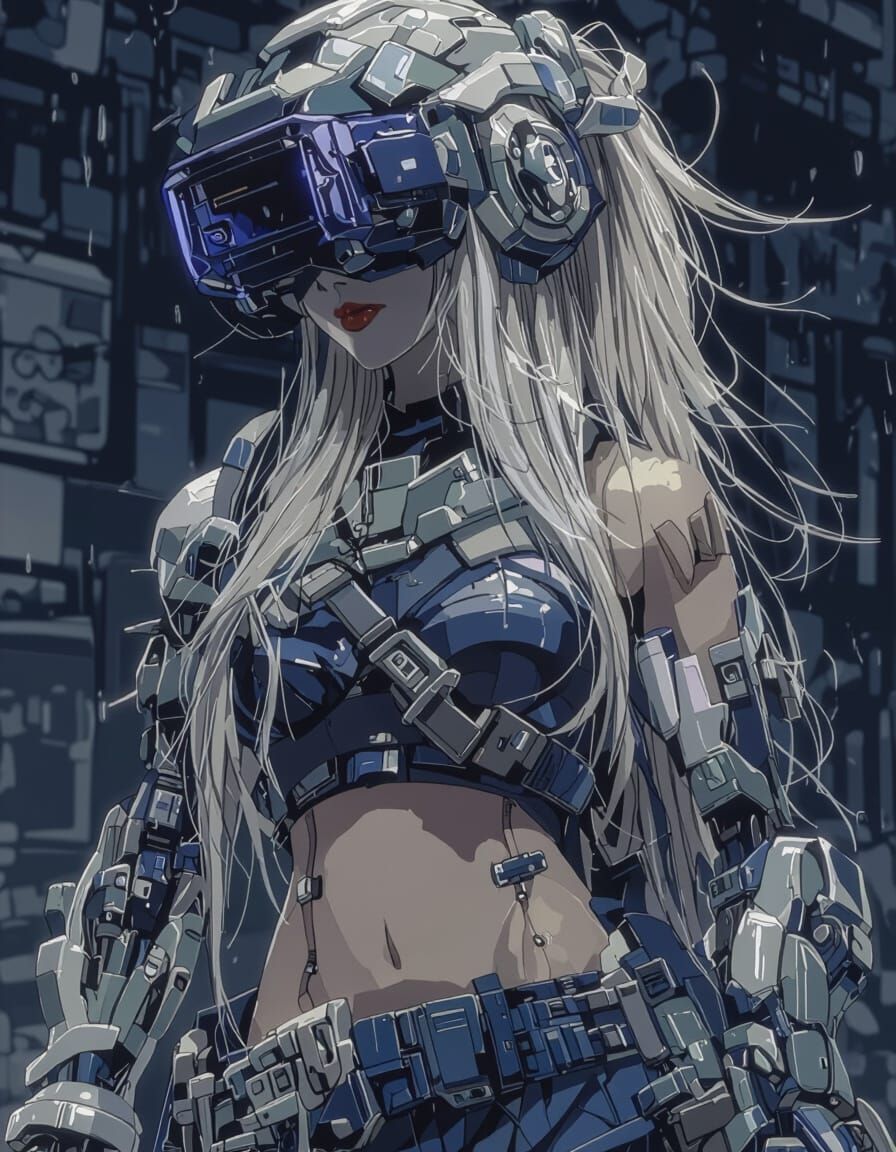 Deep Color Cel-Shaded Manga Scan in Anime Style