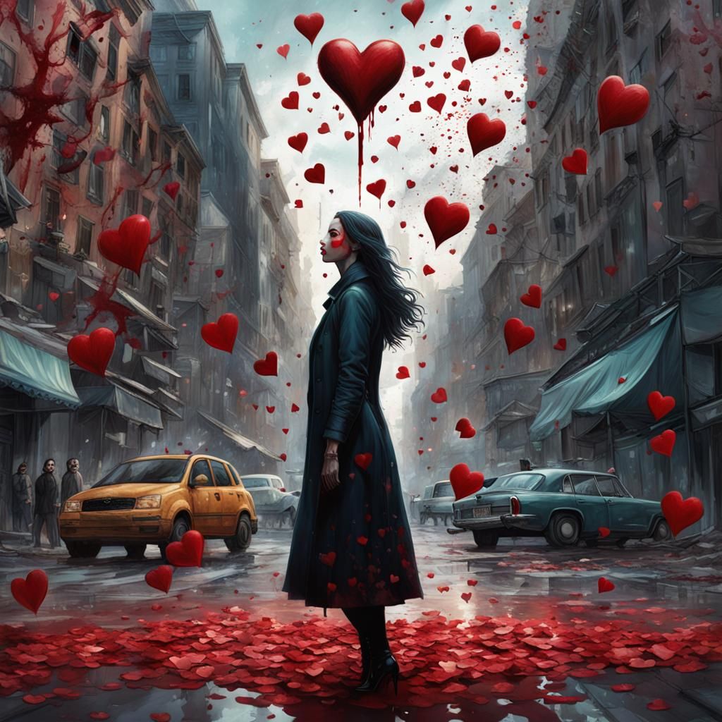 Hearts rain