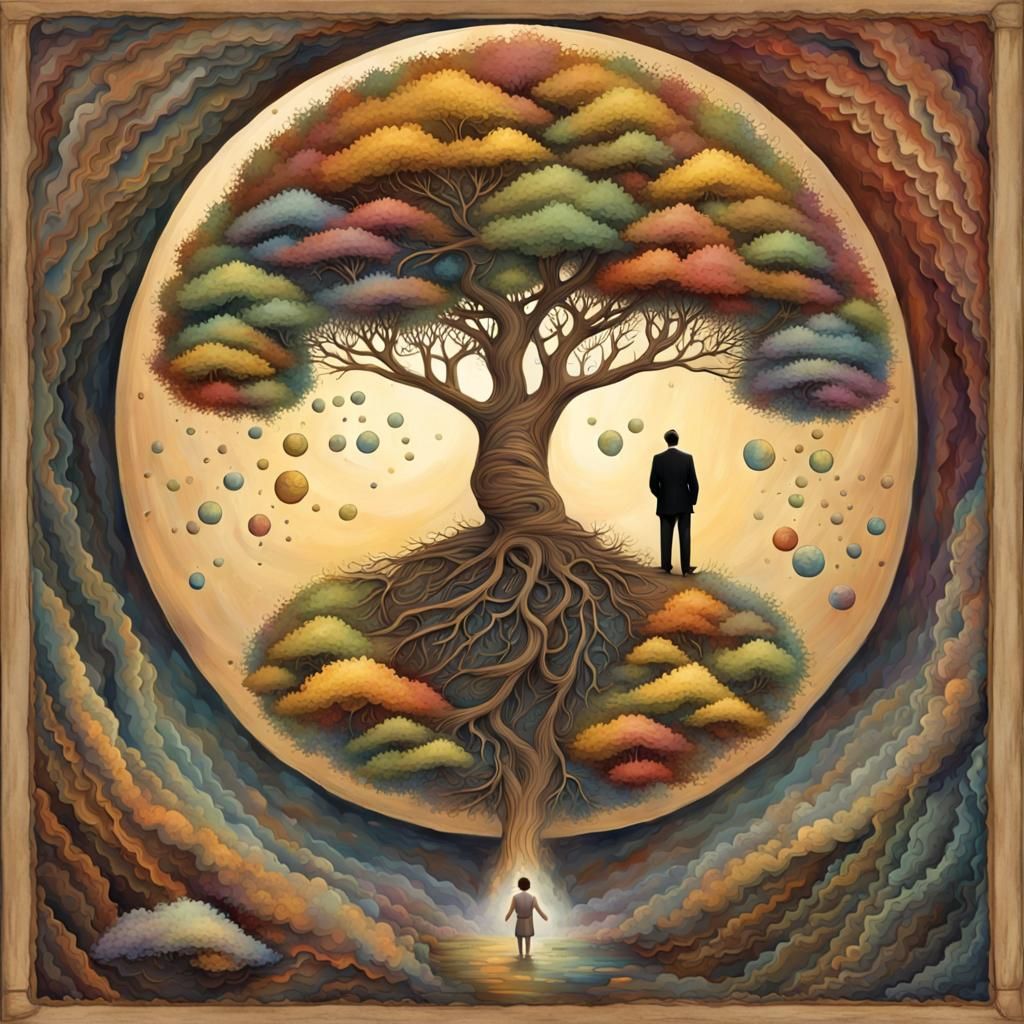 Interconnected Thoughts Reveal Life's Clues