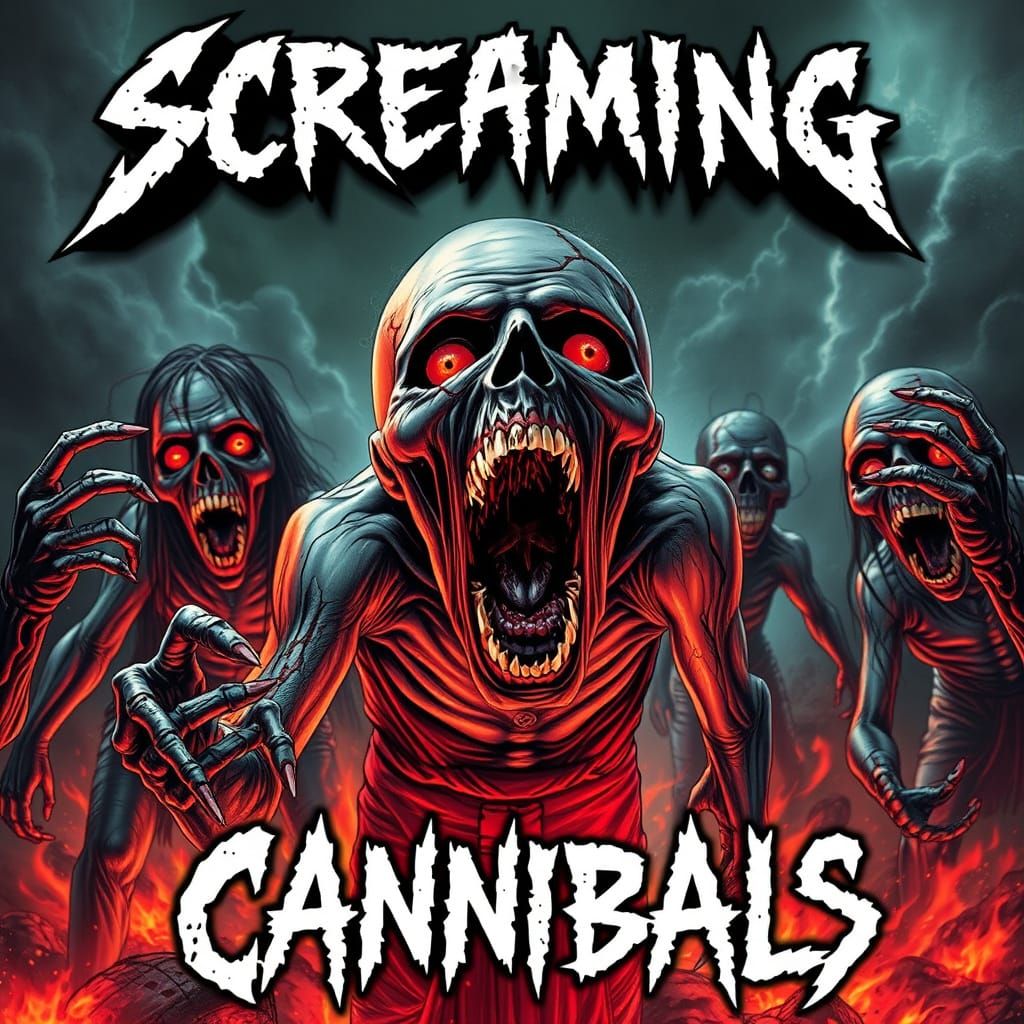 SCREAMING CANNIBALS Album cover