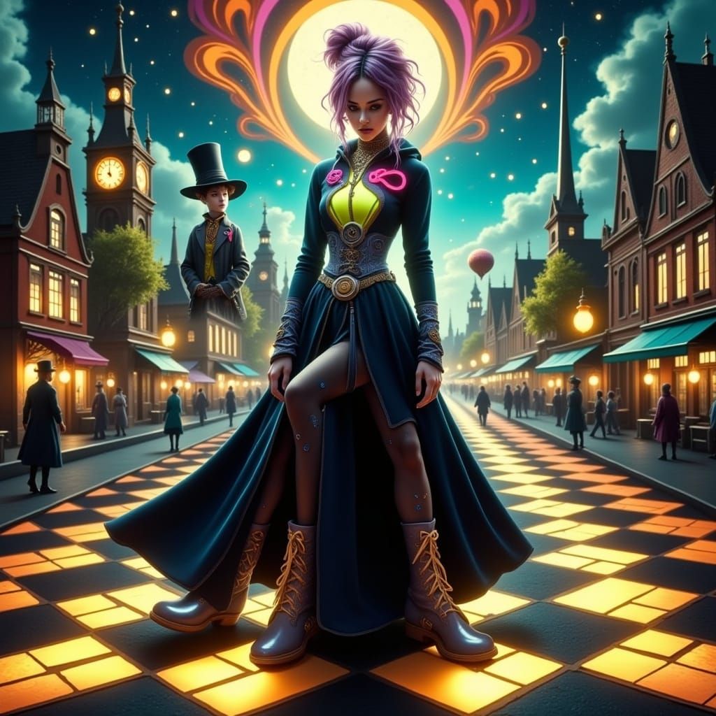 Hyperreal Surrealism of a Dreamlike Encounter