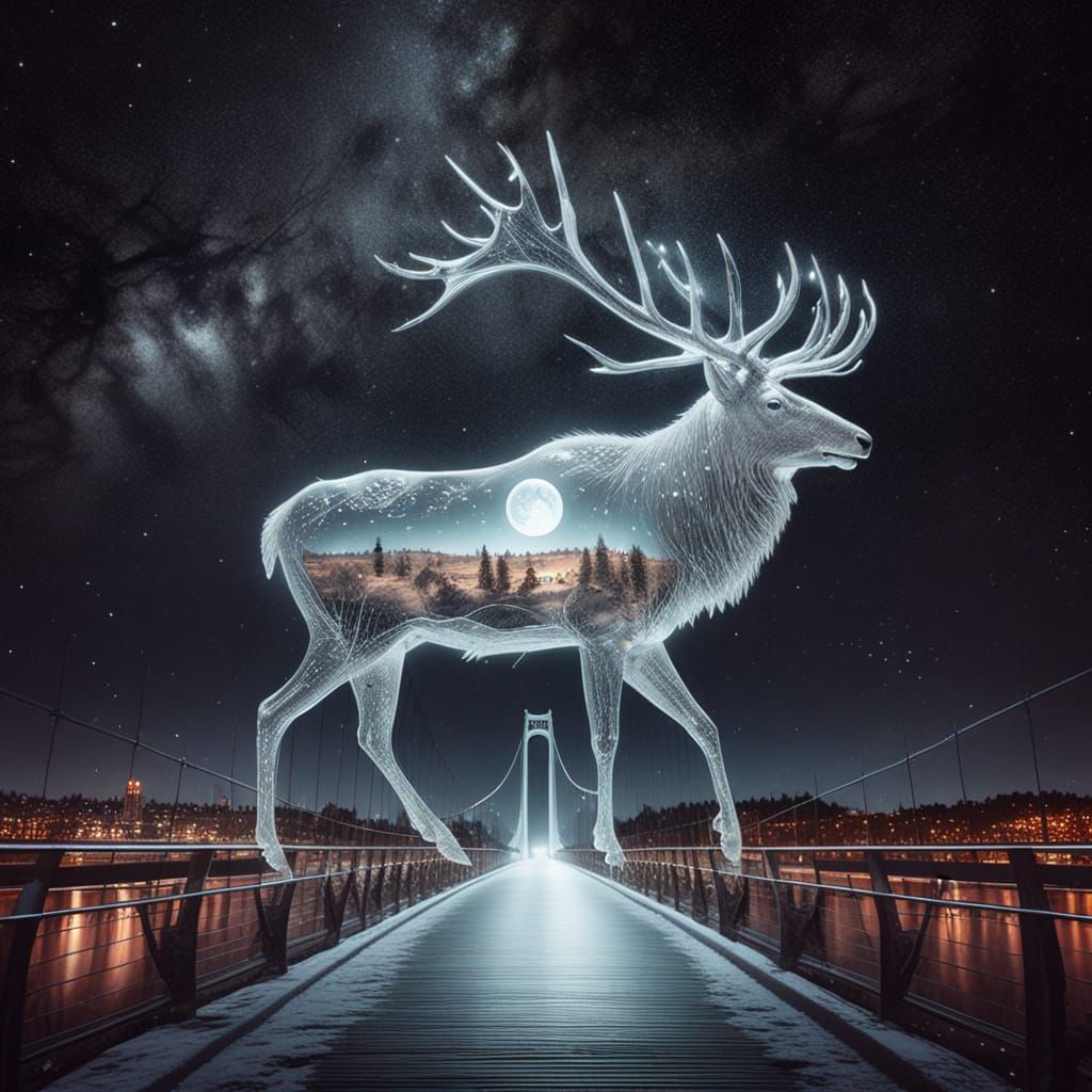 Lunar Elk crossing over
