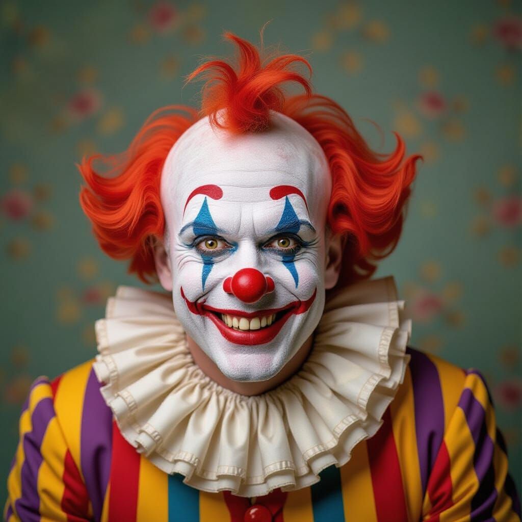 Hassleblad Portrait of a Hilarious Clown