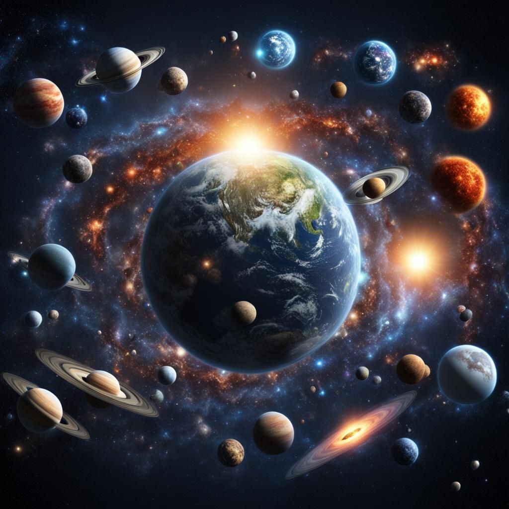 Many Forms of the Universe in Ultra HD