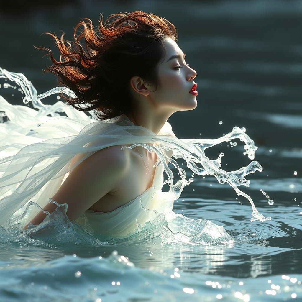 The Spirit of Water in Vibrant Colors