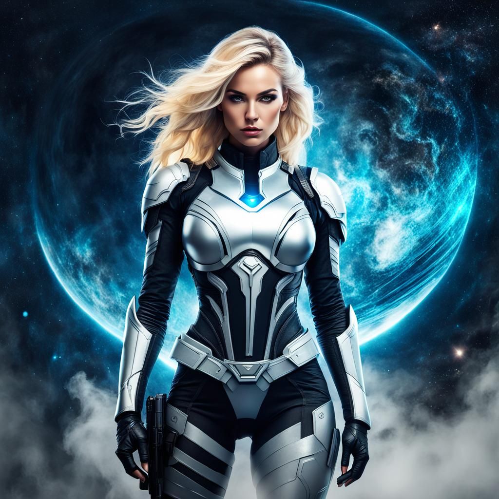 space warrior woman