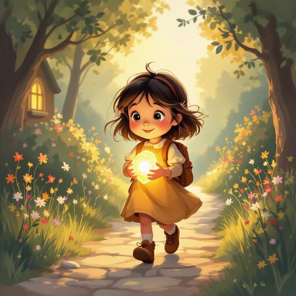 Lila Returns Home Safely with Magical Stone