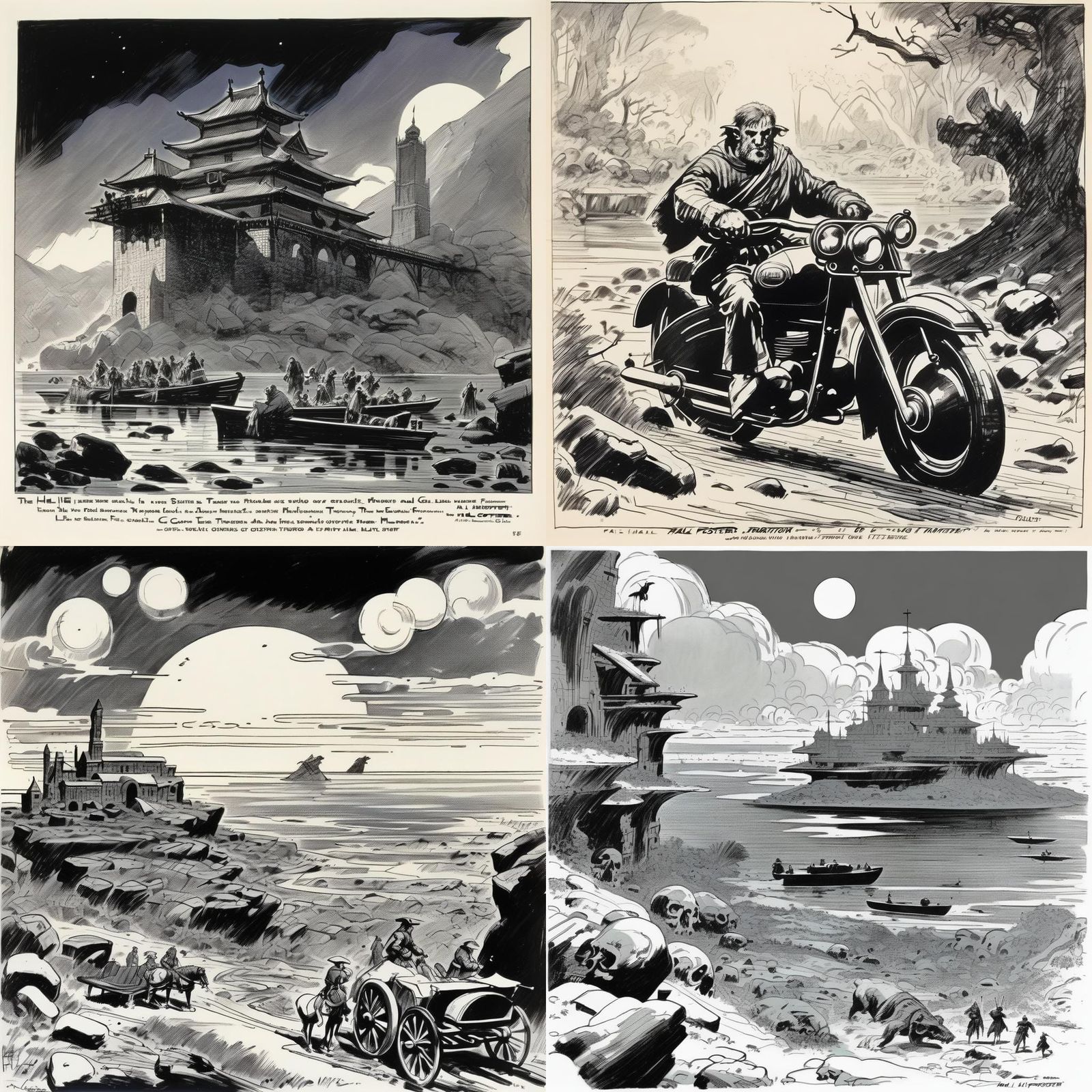 Classic Comic Book Art Style Illustration