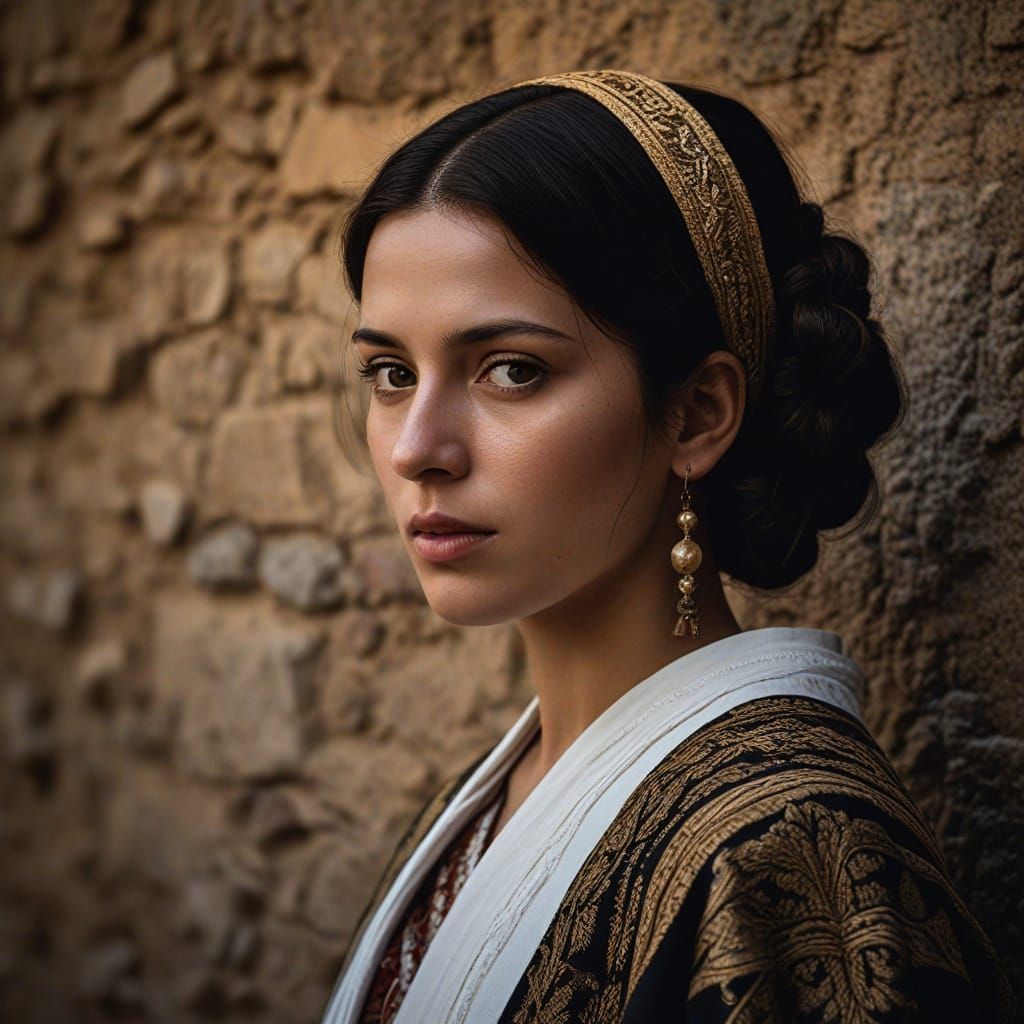 Surreal Spanish Beauty in Warm, Golden Light