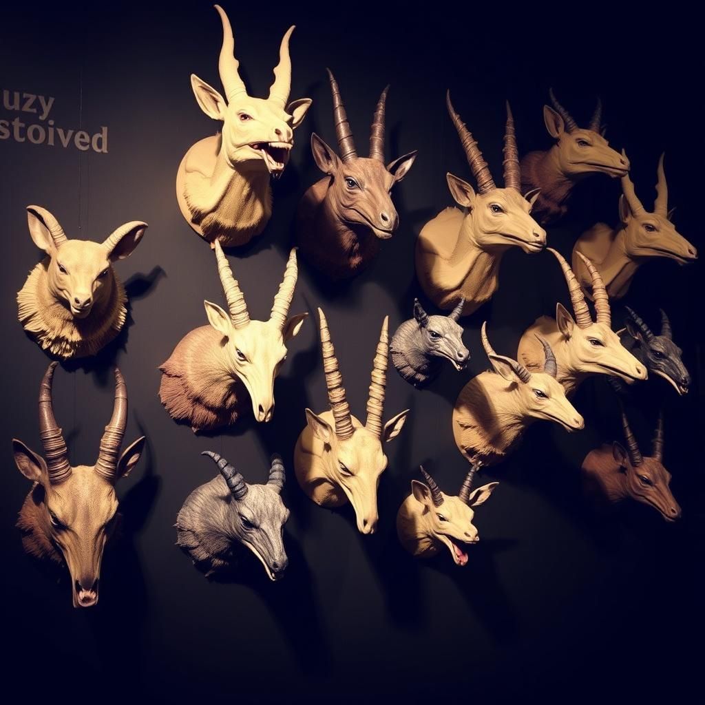 Taxidermied Creatures Inspired by Hieronymus Bosch