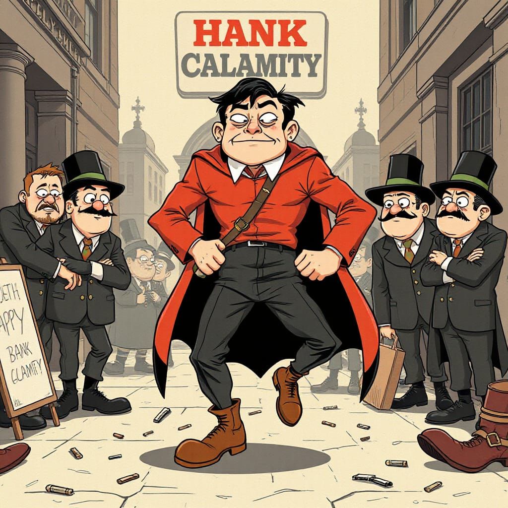 Captain Calamity's Hilarious Bank Heist Fails