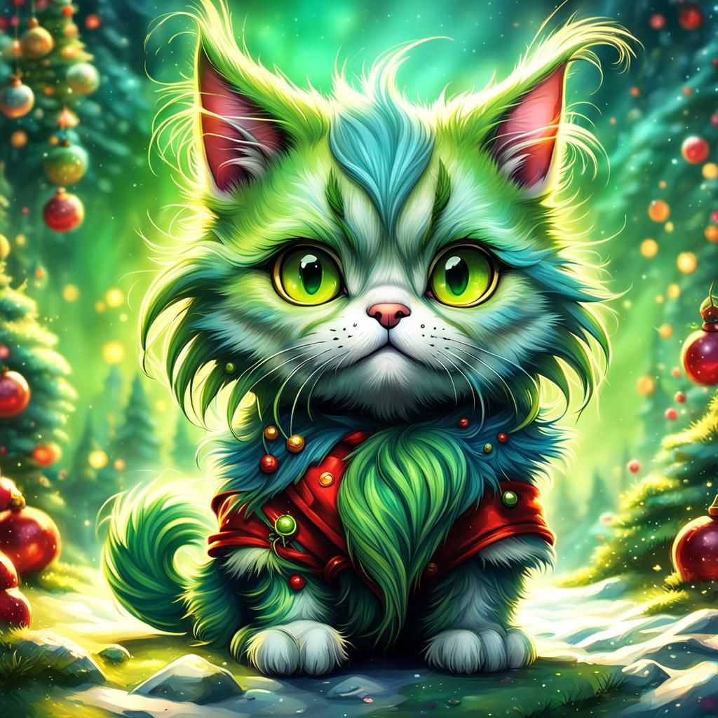 Grinch Kitten
