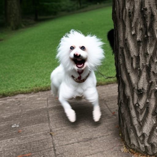 Scary Dog Barking Aggressively