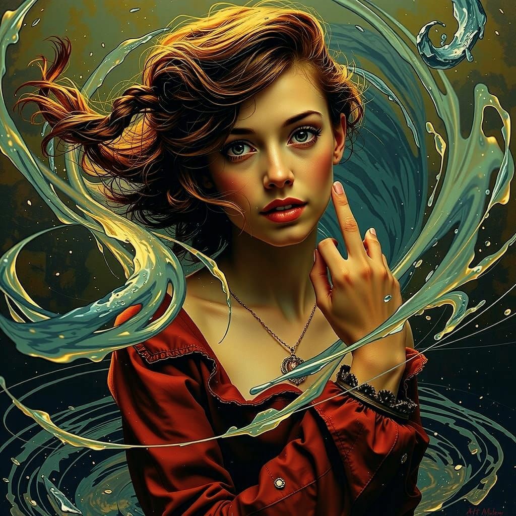 Dynamic Swirls and Spirals of Motion