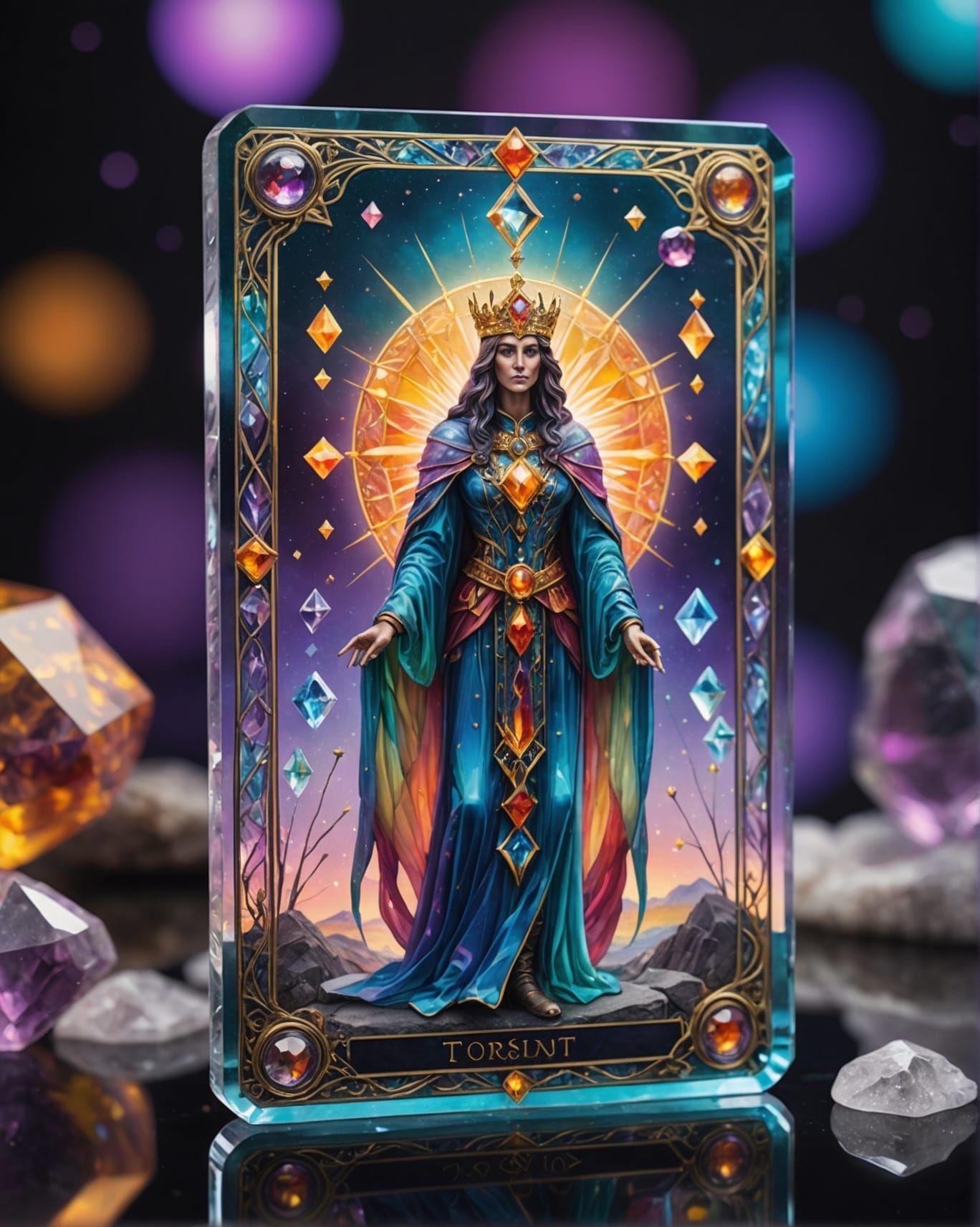 The Crystal Empress: Guardian of Hidden Truths