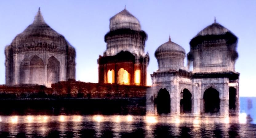 The Taj Mahal AI Image