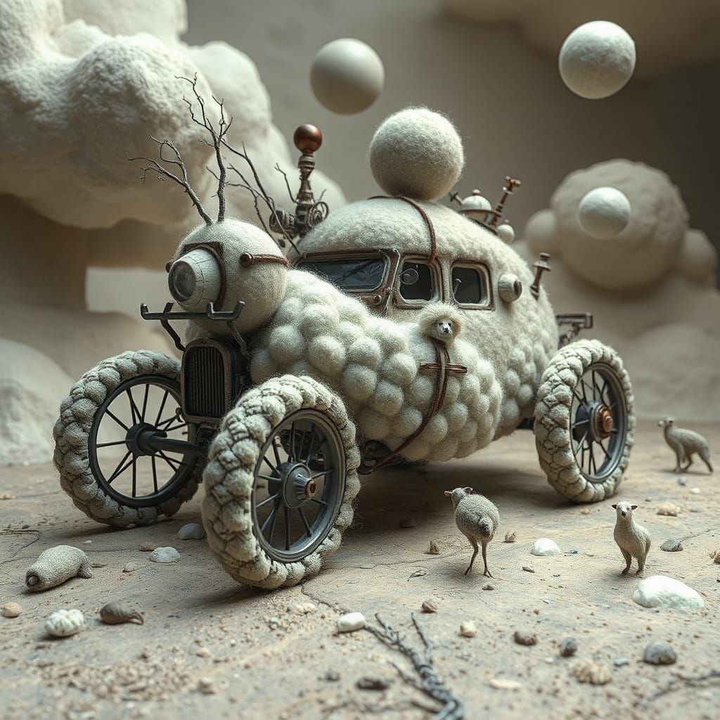 Surrealist Steampunk Marvel