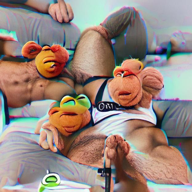 AI Generated Image from a Blank Prompt