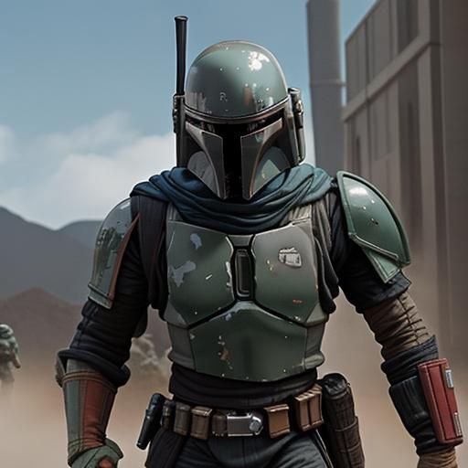 Boba Fett Rescues The Mandalorian