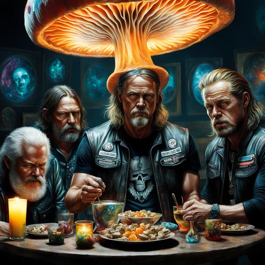 Tig Trager from Sons of Anarchy likes mushrooms