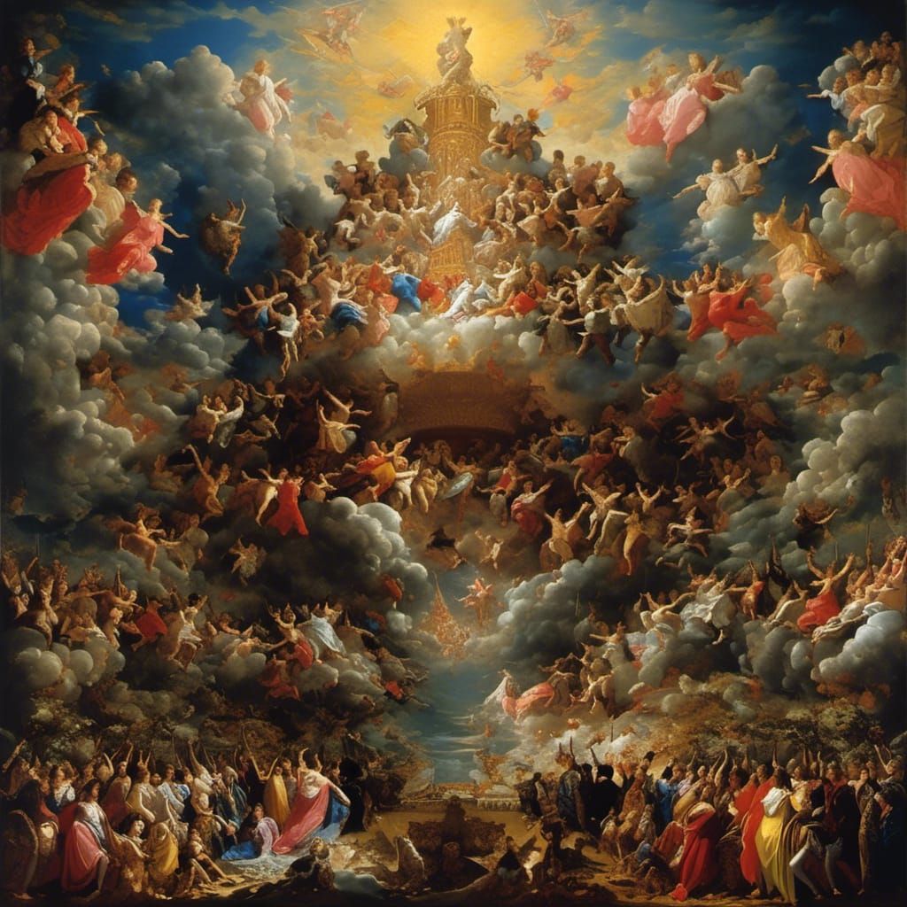 Surreal Heart in Dark Surrealist Style