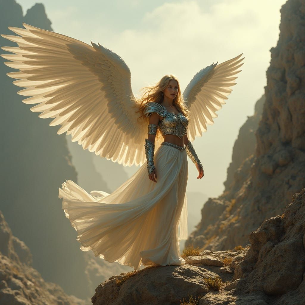 Regal Angel Descends to Conquer the Feminine Realm in Epic S...