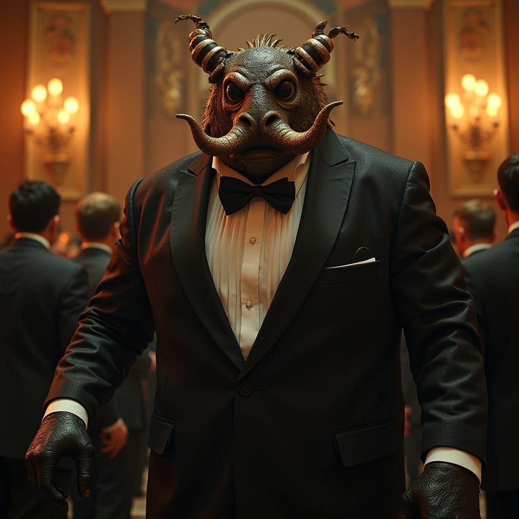 The Behemoth at the school ball