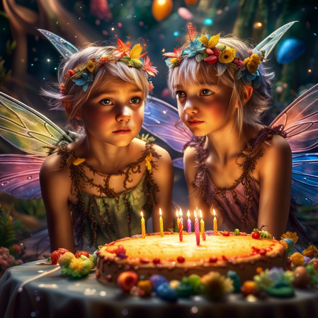 Fairy Twins Birthday Party