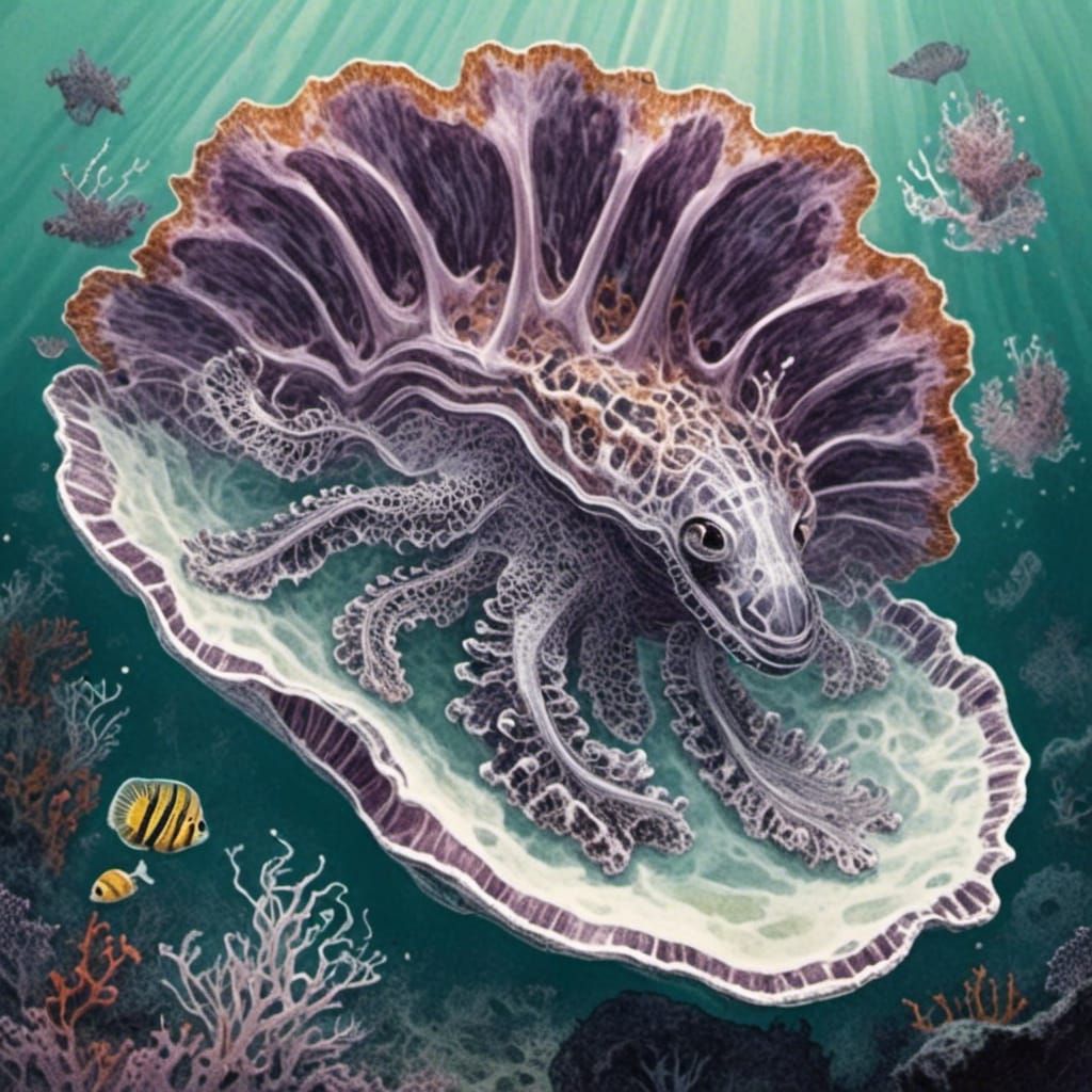 Giant Clam Generated by AI