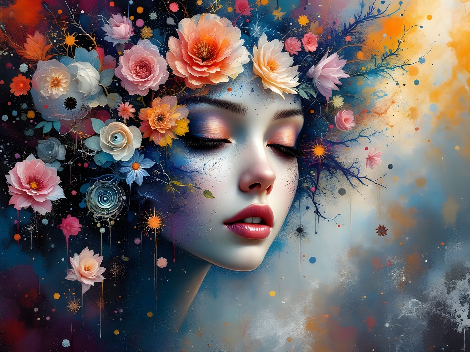 Texture painting art