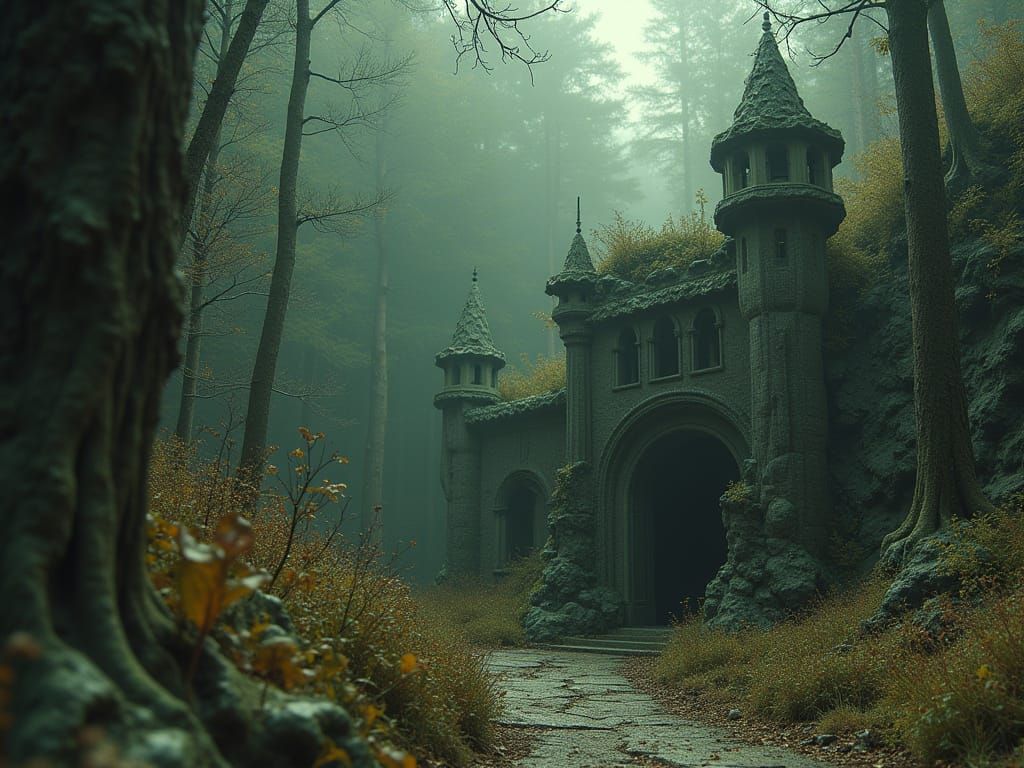 Architextual Nightmarescape Castle Tioram