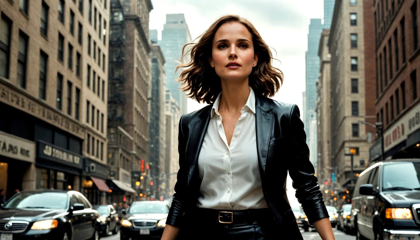 Natalie Portman as Lois Lane in Metropolis Style